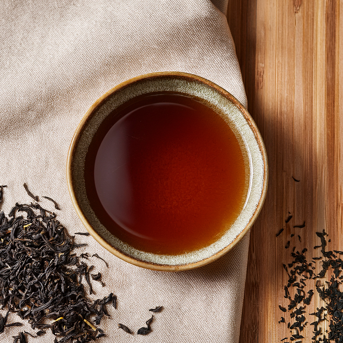 Zwarte thee zonder caffeïne