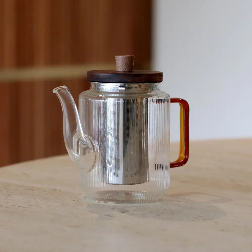 Karl - glazen theepot Amber 550ml