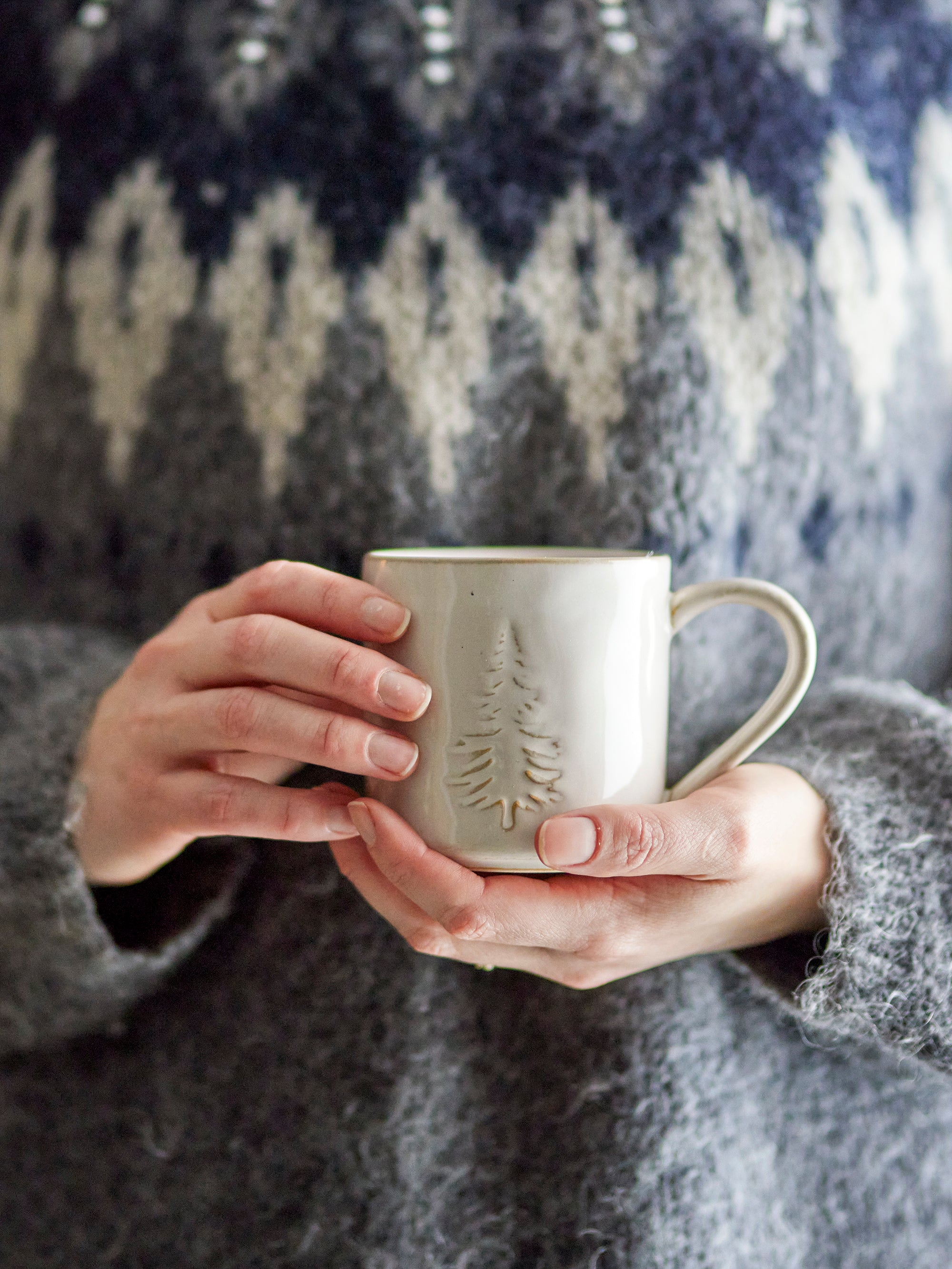 Winter mok – Dennenboom