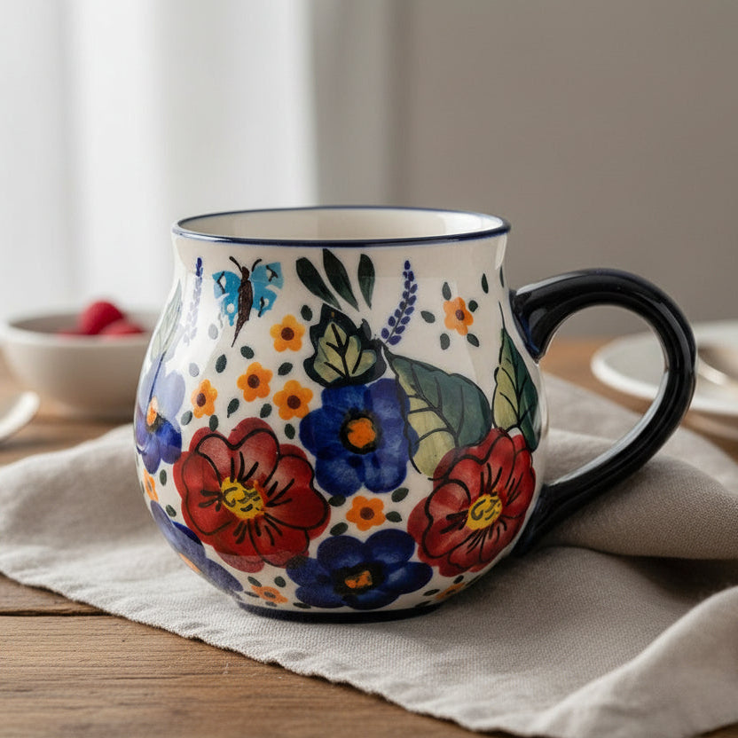 Florist Mok - Blauwe bloemen