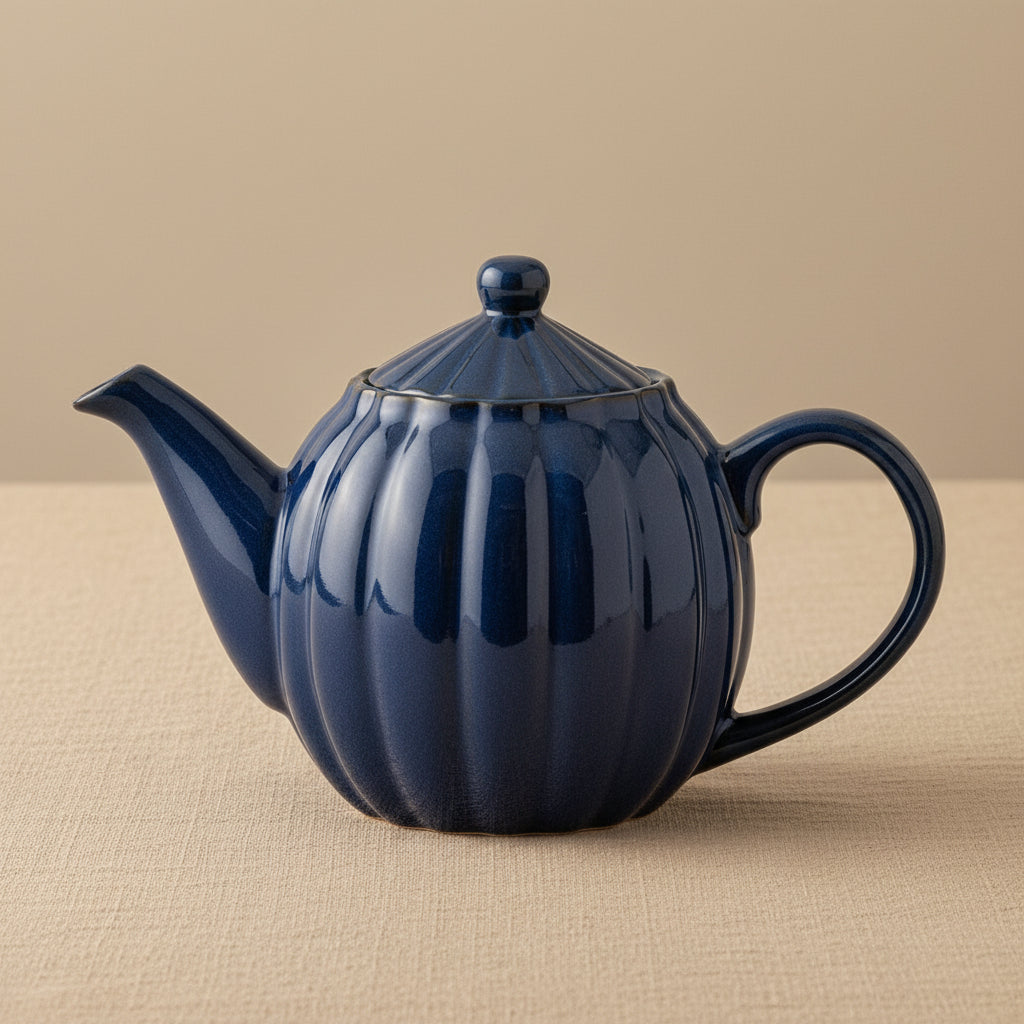 Latinae theepot – Blauw