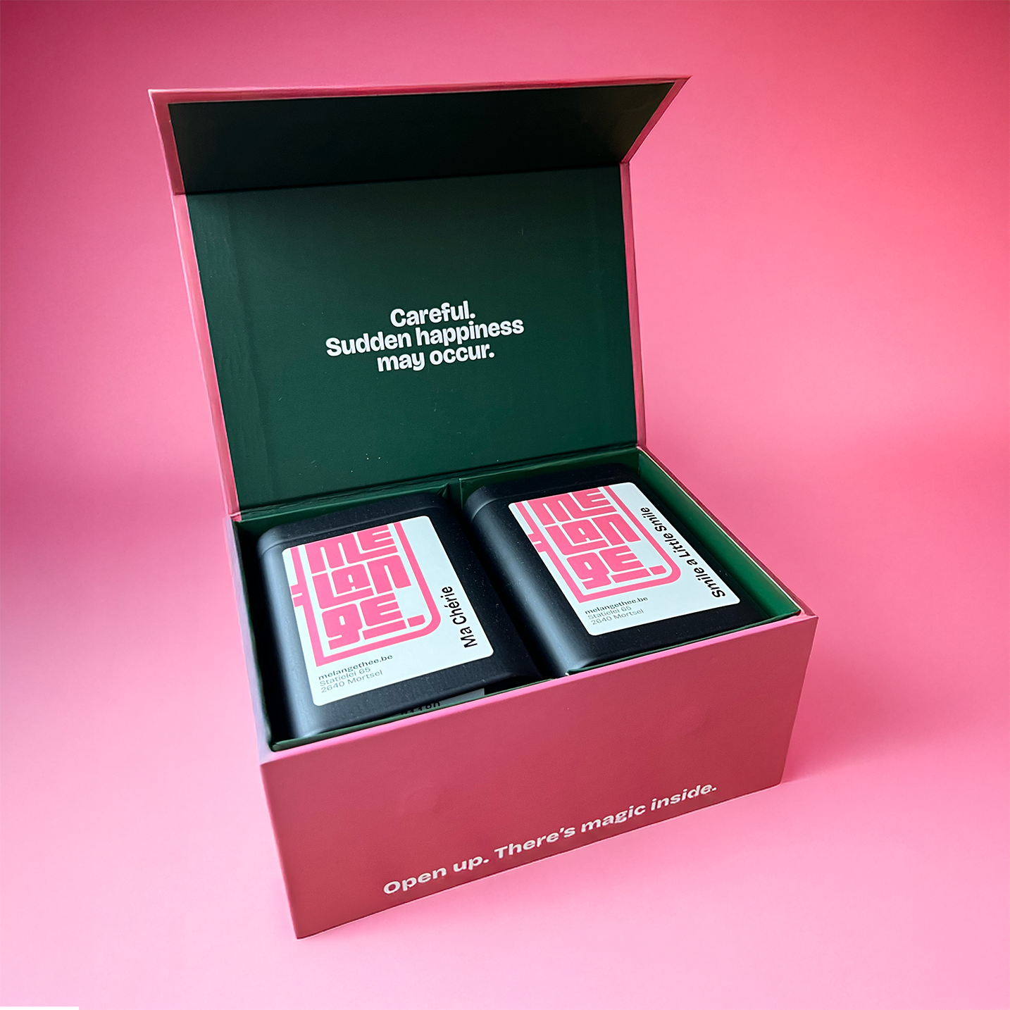 Giftbox 2 blikjes fruitinfusies