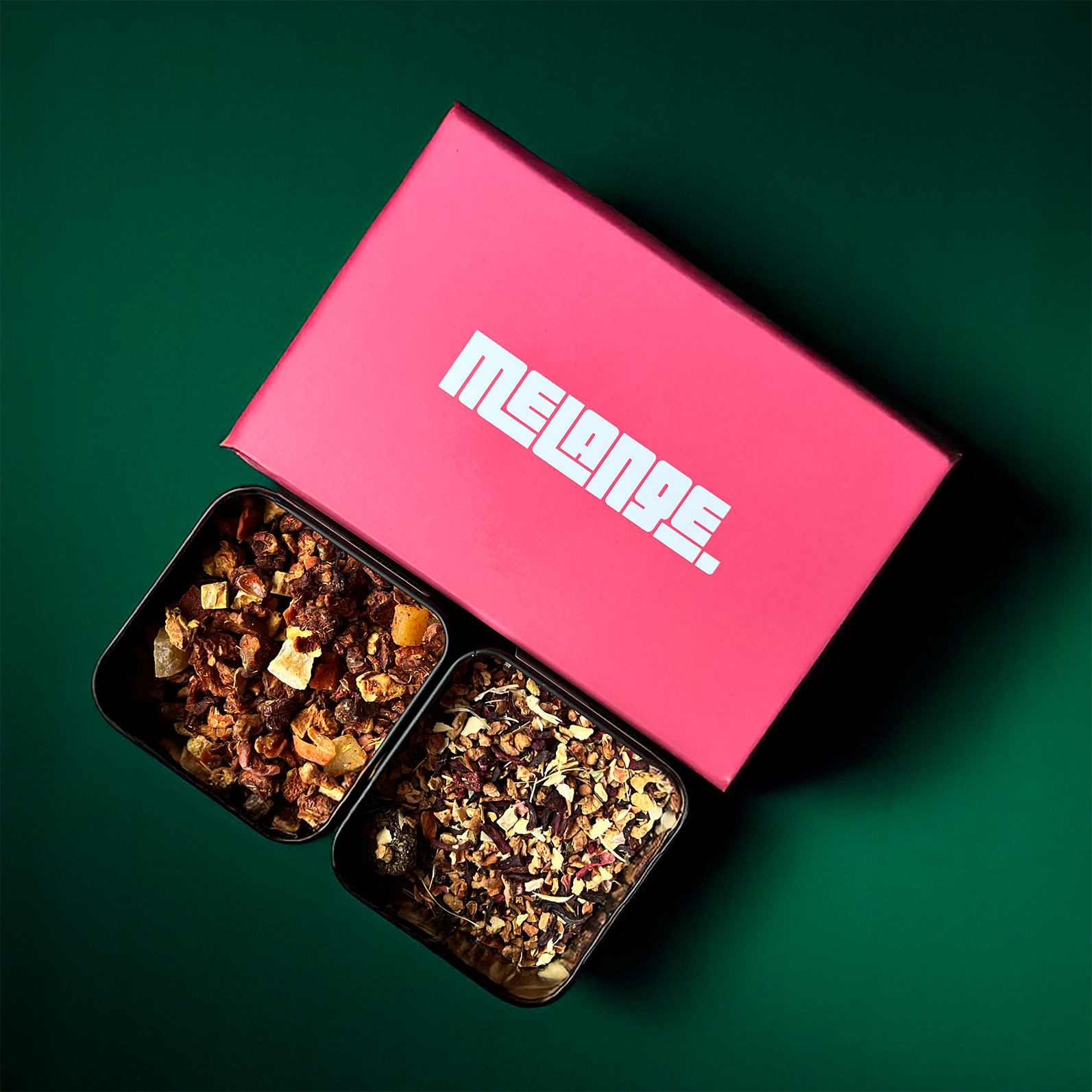 Giftbox 2 blikjes fruitinfusies