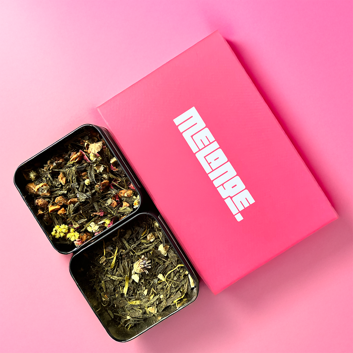 Giftbox 2 blikjes groene thee