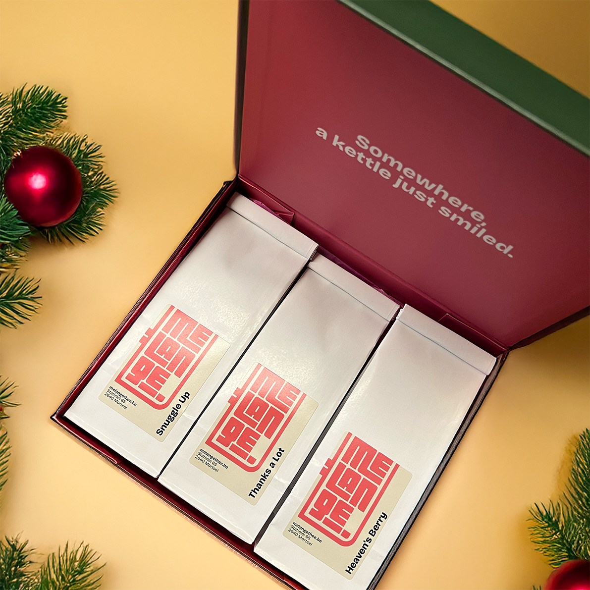 Giftbox 3 zakjes fruitinfusies