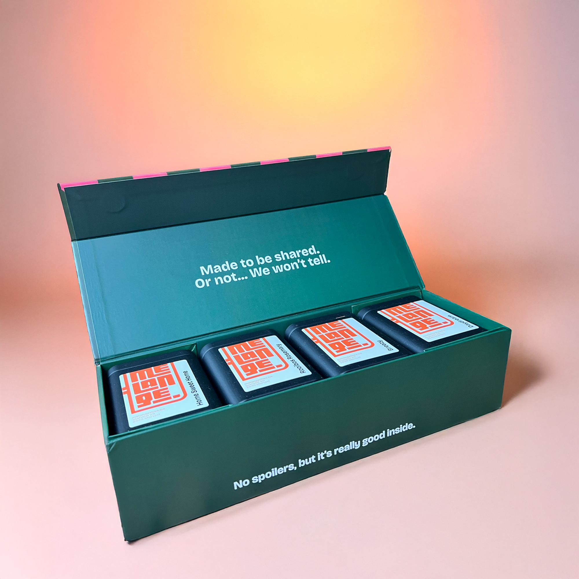 Giftbox 4 blikjes kruidenmengelingen