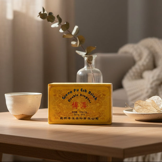 Double Dragon – Groene Sheng Pu-Erh