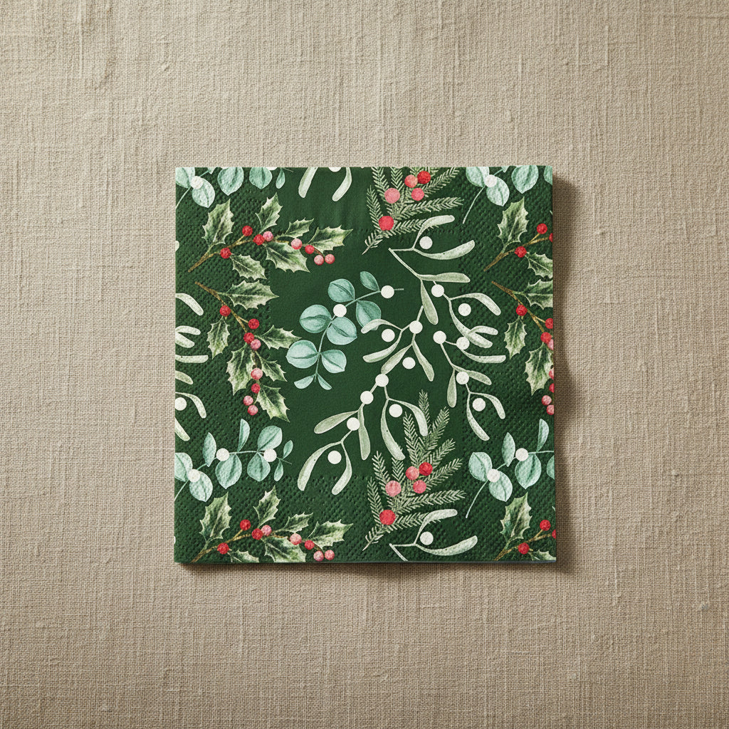 Servet Foliage Scatter Green