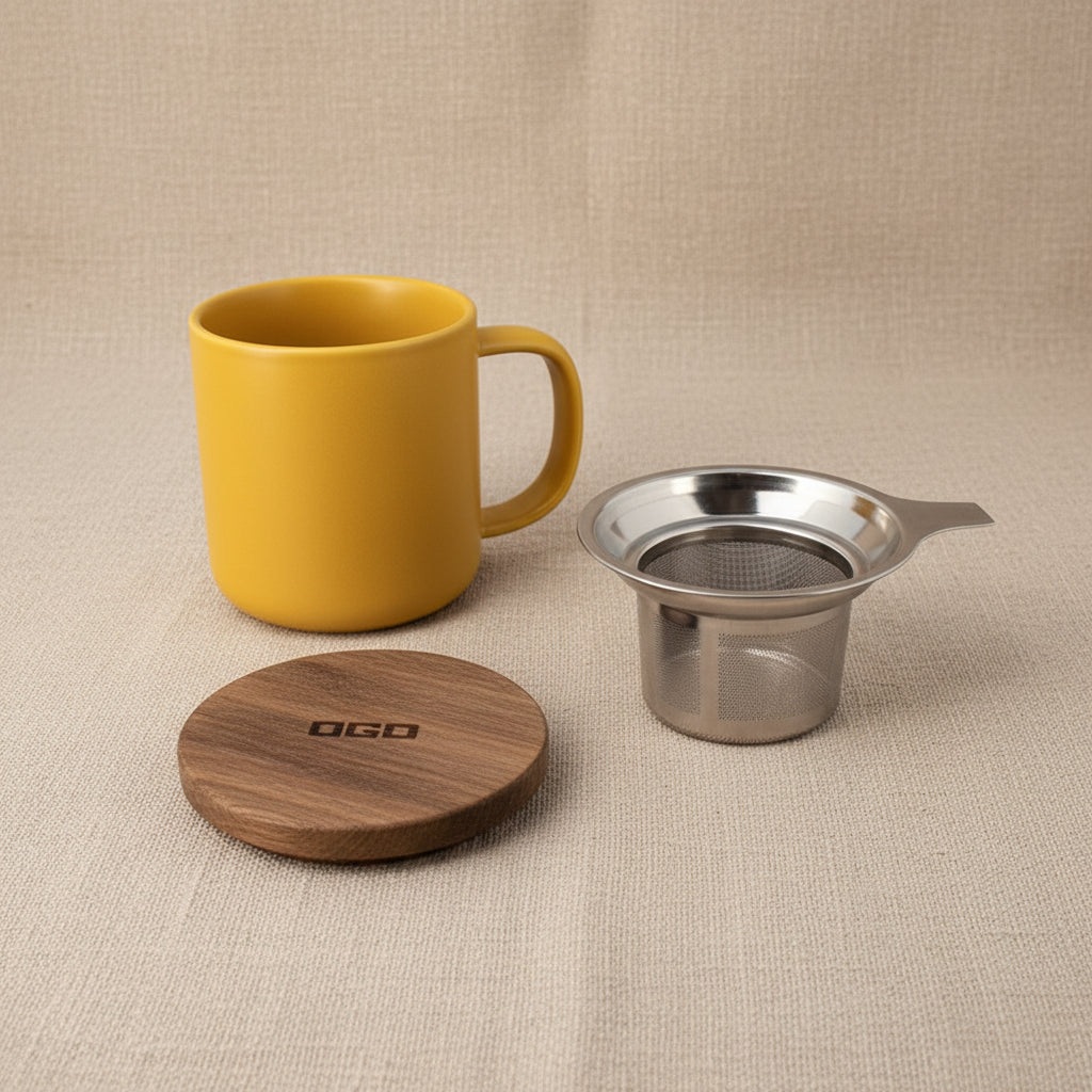 Juliet Infuser mug 300ml - Geel