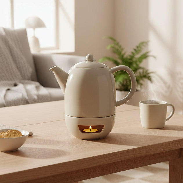 Silhouet theepot en theelicht Viborg 1,2L