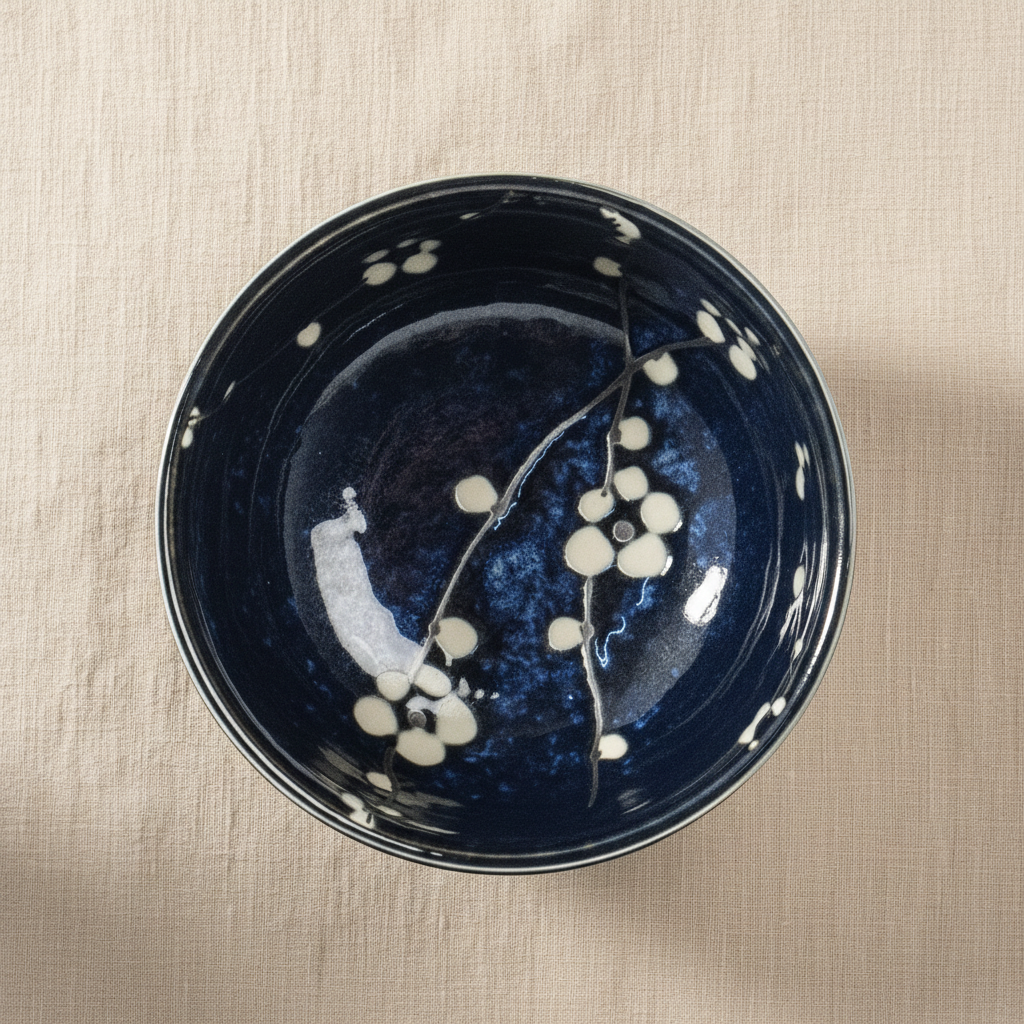 Hanablue Matcha bowl