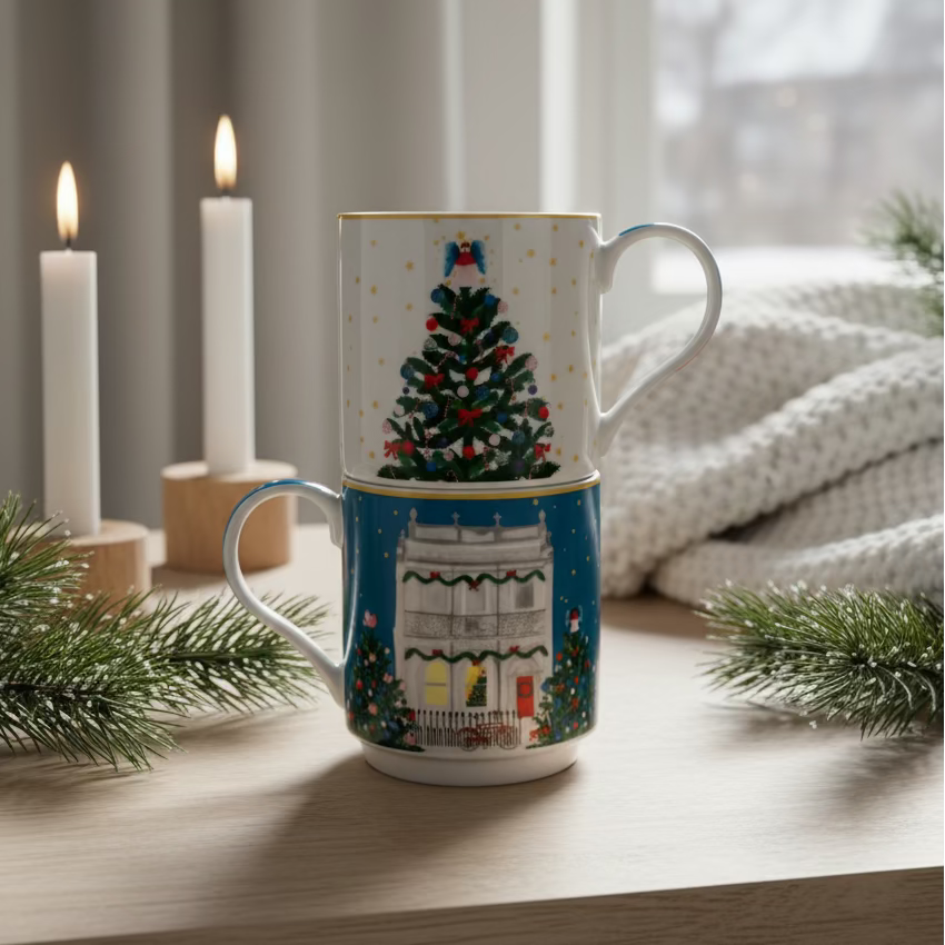 M&W Christmasville tree – set van 2