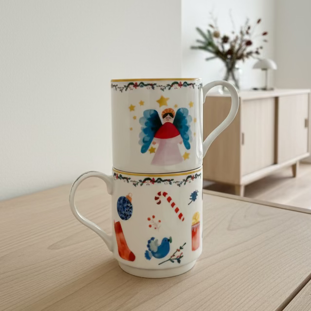 M&W Christmasville angel – set van 2