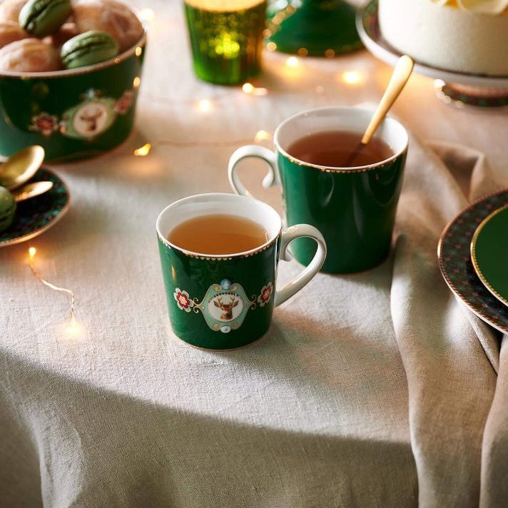 Love Birds mok – Groen Hertje