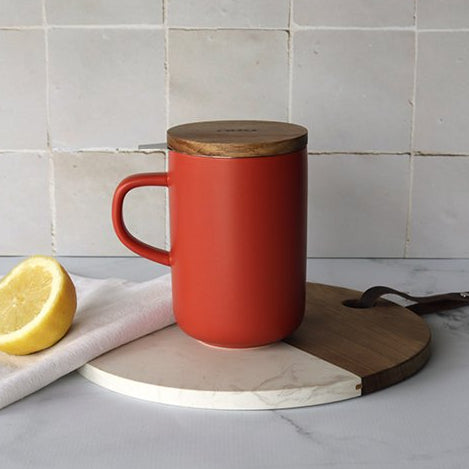 Juliet Infuser mug – Paprika