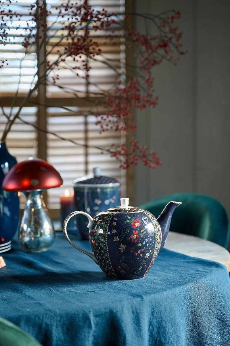 Berry Blues theepot – 1,6 liter