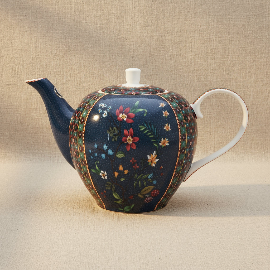 Berry Blues theepot – 1,6 liter