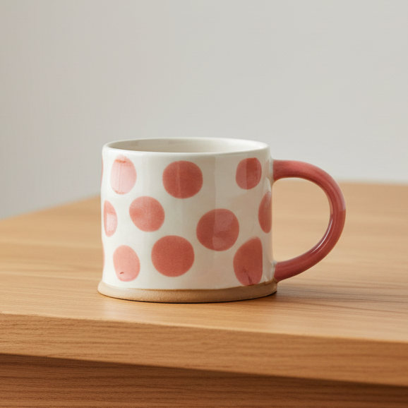 Linora Mug Bloomingville 450 ml - roze