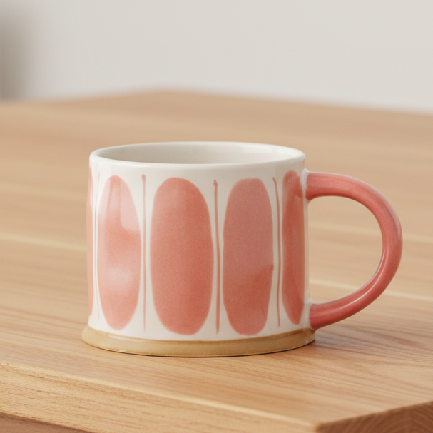 Linora Mug Bloomingville 450 ml - roze