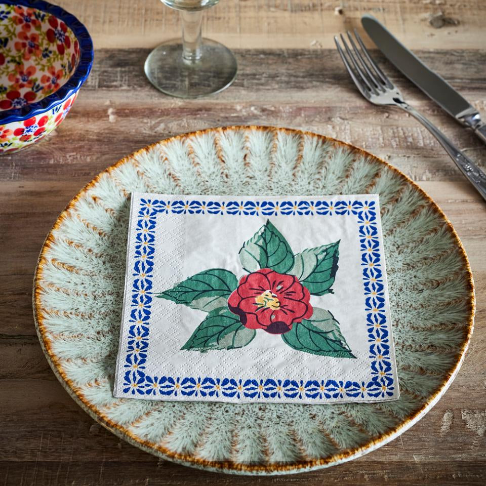 Servet - Blue Florist