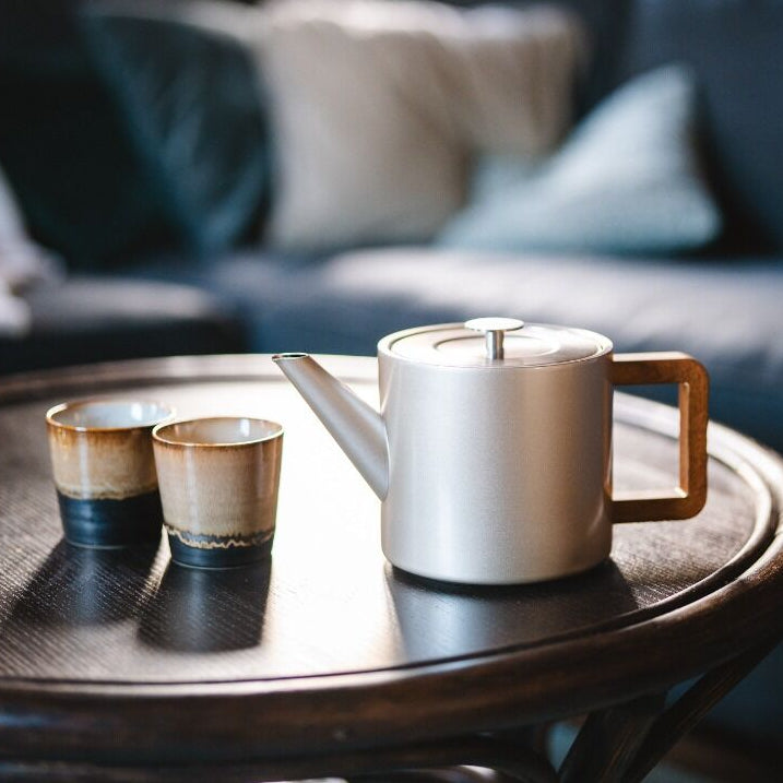 Narvik Dubbelwandige Theepot Champagne 1,1L