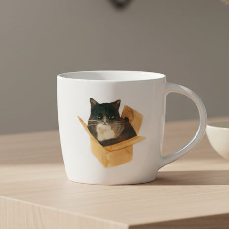 M&W mok - poes in doos